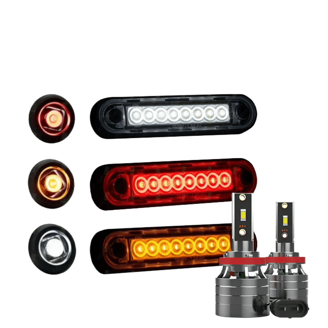 Iluminacion para camiones y vehiculo industrial
