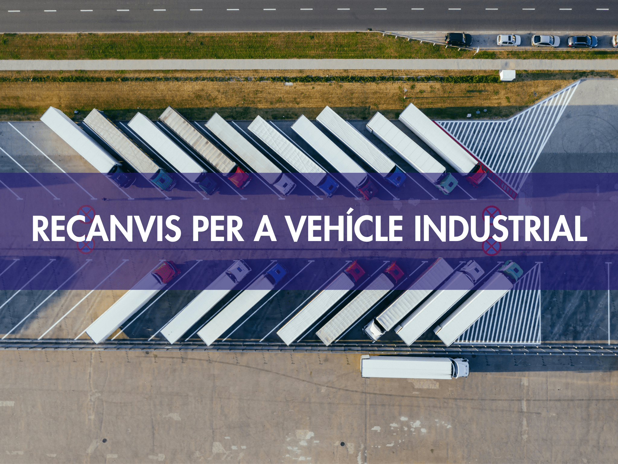 Venta de recanvis per a vehícle industrial.